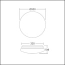 Zumtobel Group Luminaria de superficie LED...