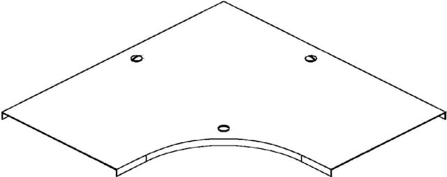 Niedax Deckel m. Drehriegel RESDV 200 NEU