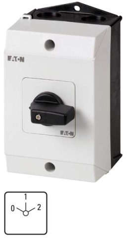 Eaton (Moeller) Inverseur de pôles 3p. I(G), 20A/6,5kW T0-3-8451/I1 NOUVEAU