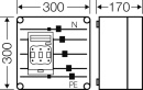 Hensel NH zekeringlastscheiderbehuizing 1xNH00 3p, 400A...