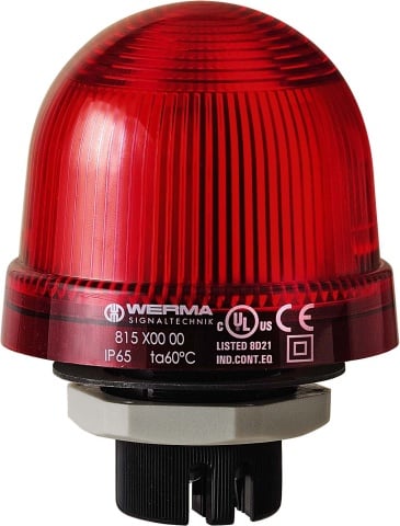 Werma knipperlicht 230V AC rt 81710068 NIEUW