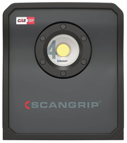 scangrip Mobile rechargeable LED spotlight NOVA 4 CAS without rechargeable battery, with power supply NEW