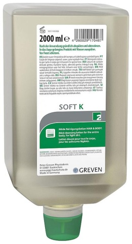 GREVEN Wash Lotion Soft K 2 l Vario Bottle NEW