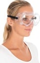 Mensch Schutzbrille, transparent, belüftet | PVC...