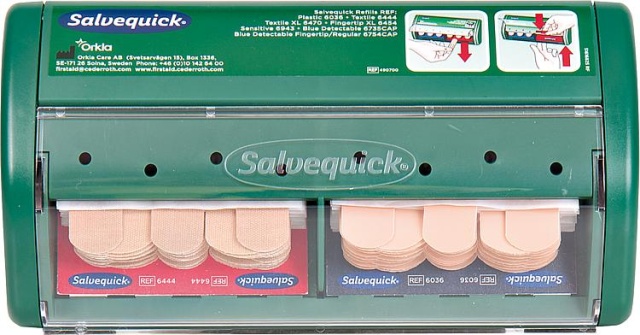 W.Söhngen Distributeur de pansements Salvequick avec contenu, 1009070 NOUVEAU