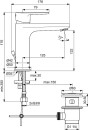 Ideal Standard Waschtischmischer Standard Cerafine O Ausladung 125 mm schwarz matt NEU