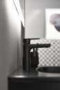 Ideal Standard Cerafine O washbasin mixer Projection 125 mm black matt Push-Open drain NEW