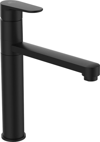 Ideal Standard Sink mixer Standard Cerafine O Swivel spout Projection 205 mm black matt NEW