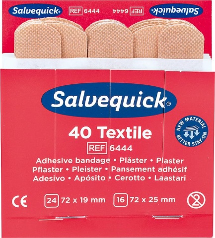 W.Söhngen Pleisterstrips Salvequick waterproof,100929V, PU=6 stuks NIEUW