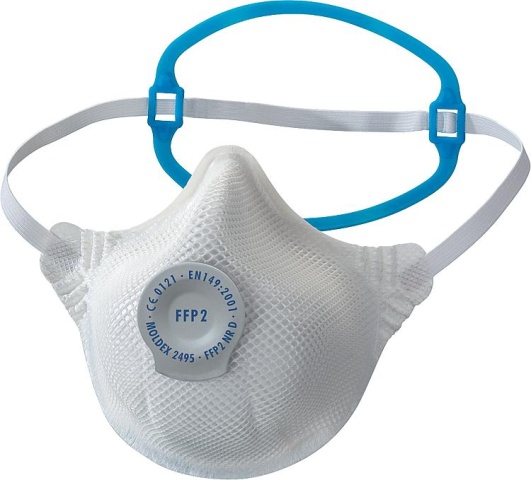 MOLDEX Masque de protection respiratoire FFP2 NR D avec valve de climatisation, Smart, UE=20pcs NEUF