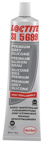 LOCTITE Joint de surface haute élasticité (joint silicone - NSF) SI 5699 gris, tube 80ml NOUVEAU