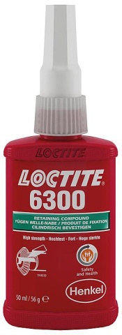 Adhesivo de Juntas LOCTITE de Alta Resistencia y Resistente a Altas Temperaturas 6300, Botella Dispensadora de 50ml NUEVO