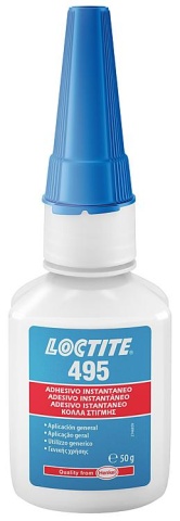 LOCTITE Adhesivo Instantáneo Universal Baja Viscosidad 495, Botella Dispensadora 50g NUEVO