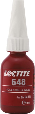 Adhesivo de Juntas LOCTITE Alta Resistencia 648, 10ml Botella Dispensadora 1804042 NUEVO