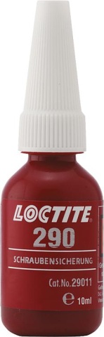 LOCTITE Zakręcana butelka dozująca o średniej do wysokiej wytrzymałości 290, 50 ml NOWOŚĆ