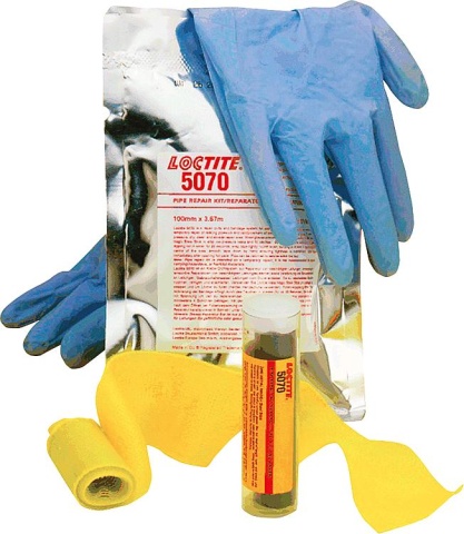 Kit de reparación de emergencia de tuberías LOCTITE (con cinta GRP) PC 5070 (incl. EA 3463), 1 juego NUEVO