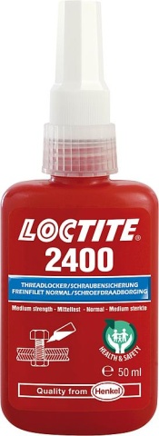 LOCTITE Schraubensicherung mittelfest 2400, 50ml Dosierflasche NEU