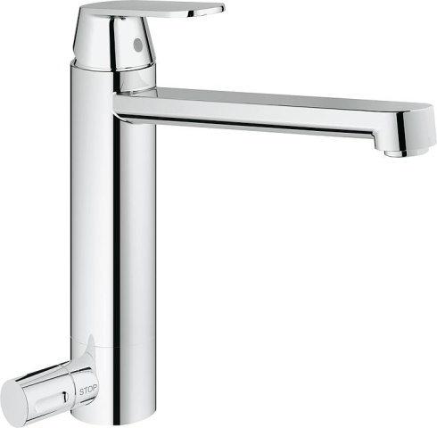 GROHE Spültischmischer Eurosmart Cosmopolitan mit Geräteabsperrventil Ausladung 221 mm chrom NEU