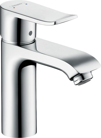 hansgrohe Metris 110 ND basin mixer 116 mm projection chrome NEW