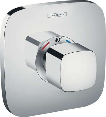 hansgrohe Ecostat E Termostato da incasso Highflow pronto per luso cromo NUOVO