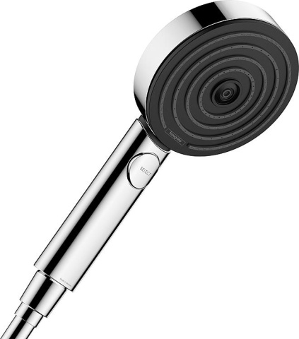 hansgrohe Pulsify 105 handdouche 1 straalsoort Ø 105 mm chroom NIEUW