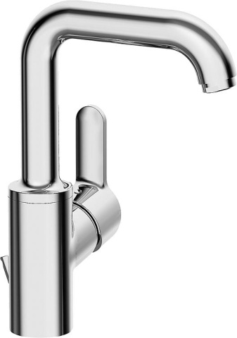 HANSA Mitigeur de lavabo Hansaprimo Saillie 142 mm chromé Bec déverseur pivotant NEUF