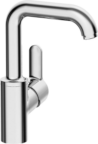 HANSA Mitigeur de lavabo Hansaprimo Saillie 142 mm chromé Bec pivotant sans vidage NEUF