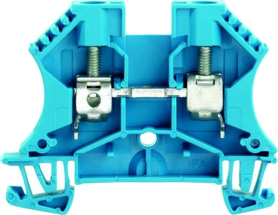 Weidmüller doorvoerterminal 60x7.9x47mm bl WDU 6 BL NIEUW