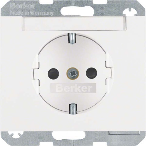 Berker SCHUKO toma de corriente pws/gl 47357009 NUEVO