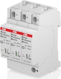 ABB Stotz S&J Surge Protector Type2 TN-C 3P 20kA OVRT23L40-275PQ NEW