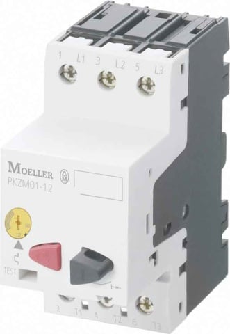 Eaton (Moeller) Interruptor de protección del motor 1.6A PKZM01-1.6 NUEVO