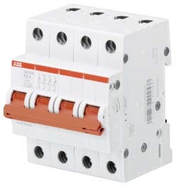 ABB Stotz S&J Sezionatore 4 poli, 63A SHD204/63 NUOVO