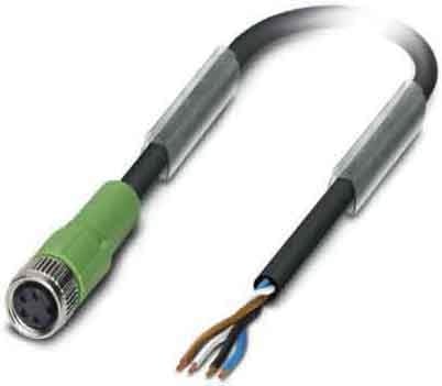 Kabel czujnika Phoenix Contact, gniazdo M8 prosty, 4p., 3m SAC4P-3,0-PUR/M8FS NOWOSC