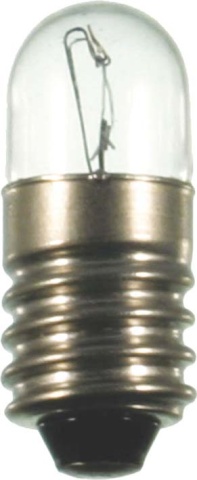 Lampe de poche Scharnberger+Has. Tube 9x23mm E10 240V 3W 23196 NOUVEAU