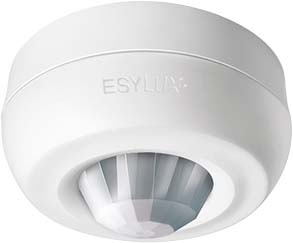 ESYLUX ESYLUX ceiling-mounted motion detector 360° AP, remote control. MD 360i/24 BASIC SMB NEW