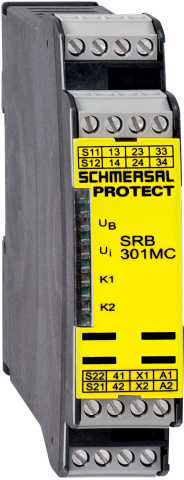 Schmersal Contrôle de porte de protection pour arrêt durgence SRB 301MC NOUVEAU