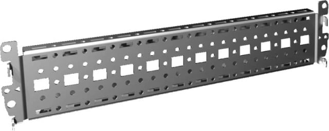 Rittal systeem-chassis 18x64mm, B/D: 400mm VX 8617.010 (PU4) NIEUW