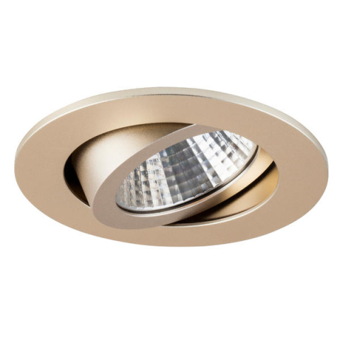 Brumberg Leuchten LED recessed spotlight 2700K 350mA champag. 12261633 NEW