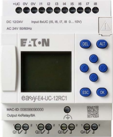 Eaton (Moeller) Stuurrelais 12/24VDC,24VAC EASY-E4-UC-12RC1 NIEUW