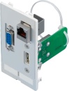 Rittal Schnittstellenneinsatz USB Bf.A,RJ45,SUB-D9 SZ...