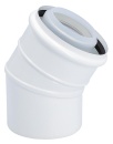 WOLF Flue gas bend Wolf, DN 60/100 double-walled 30...