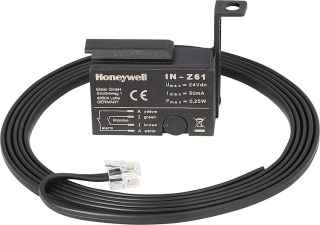 Honeywell Resideo glowica odbiorcza impulsów IN-Z 61 z wtyczka i kablem o dl. 2 m NOWOSC