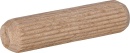 TOX wooden dowel Boltfix wood 8x40 mm, corrugated dowel solid beech PU: 100 NEW