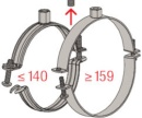 Fischer Colliers de serrage à froid FRSK 48-52mm NOUVEAU