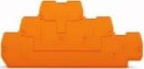 WAGO GmbH & Co. KG End plate 2mm orange 870-569 NEW