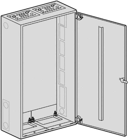 ABN Wall-mounted enclosure, insulated IP43 S27 NEW