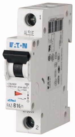 Eaton (Moeller) Interruttore automatico B 6A, 1p FAZ-B6/1 NUOVO