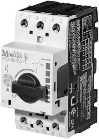 Eaton (Moeller) Protección de transformadores 3p,de accionamiento manual PKZM0-2,5-T NUEVO