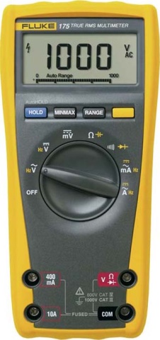 Fluke True RMS Multimetr w.Capacitance+Frequency FLUKE-175 EGFID NOWOSC