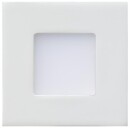 Heitronic LED-inbouwarmatuur, Nice, 2,6 W, hoekig, wit NIEUW